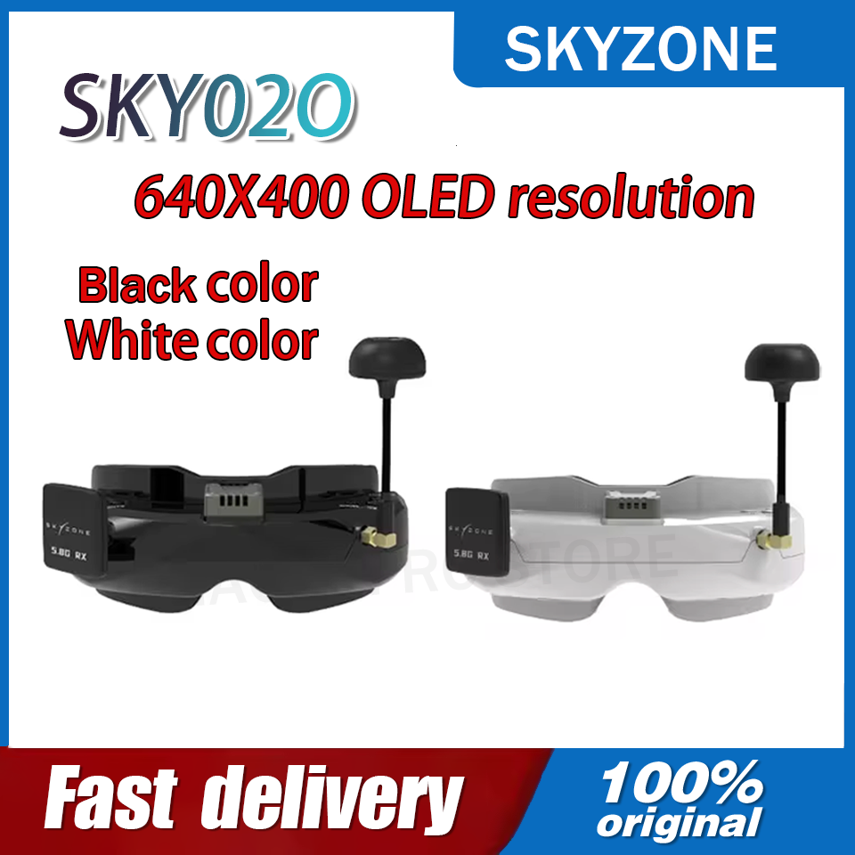 Очки FPV SKYZONE SKY02O OLED 5 – обзор и цена Drone Racing Battery